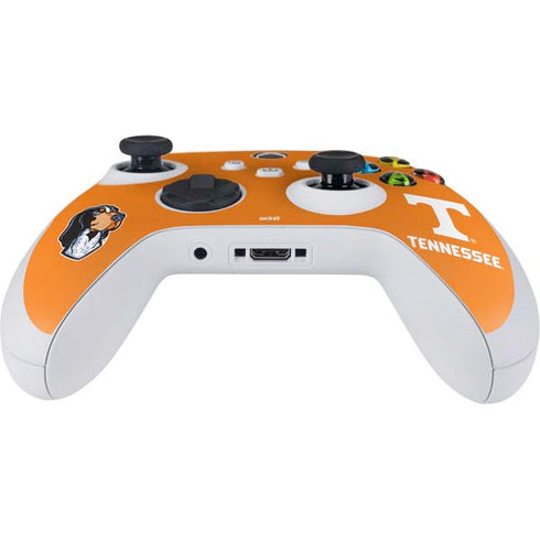University of Tennessee-Knoxville T Logo on Orange Xbox Series S Controller Skin